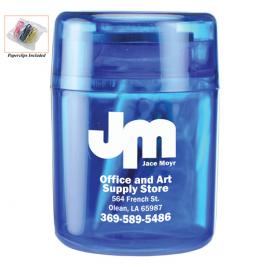 Small Round Paper Clip Dispenser