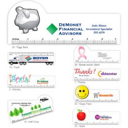 7" Shaped Ruler