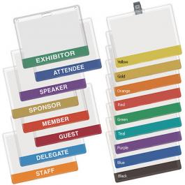 Plastic ID Holder Stock Options