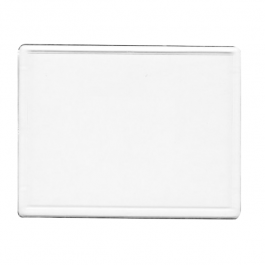 BLANK - Snap-In Jumbo Rectangle Flat Magnet 