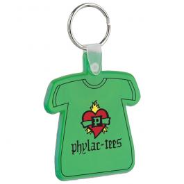 T-Shirt Soft Squeezable Key Tag