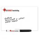 Large Dry Erase Magnet w/Marker & Clip