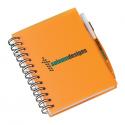 5" x 7" Plastic Cover Notebook & Pen