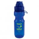 20 oz. Polycarbonate Bottle with Flip-Up Straw