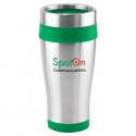 14 oz. Stainless Steel & Plastic Tumbler