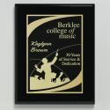 Aberdeen Black Plaque