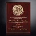 Aberdeen Laser Rosewood Plaque