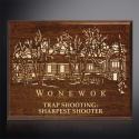 Aberdeen Walnut Laser Plaque