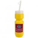 22 oz. Bike Bottle with Straw/Tip Lid