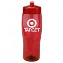 Contour Translucent Bottle with Push/Pull Lid