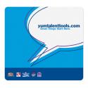 1/8 Heavy Duty 7 1/2 x 8 Fabric Surface Mouse Pad