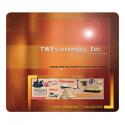 7 1/2 x 8 1/2 Origin'L Fabric Mouse Pad