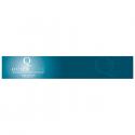 1/2 x 3 x 17 1/2 Graphic Flow Heavy Duty Rubber Wrist Rest