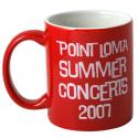11 oz. Two Tone Red/White Mug