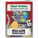 Coloring Book: Meet Webby The Internet Safety Cat