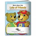 Coloring Book: Barry Bear Has Lots of Friends