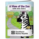 Coloring Book: A View of the Zoo