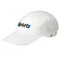 White Cotton Mesh Cap