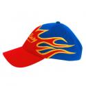 Cotton Cap w/Flame Design