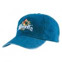 Navy Blue Denim Cap