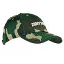 Cotton Twill Cap w/Camouflage Print