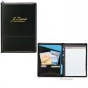 Script Zippered Padfolio