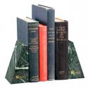 Verde Marble Bookends