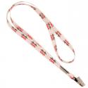 1/2" Sublimated Lanyard w/Bulldog Clip