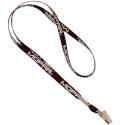 3/8" Recycled Sublimated Lanyard w/Bulldog Clip