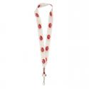 1" Recycled Sublimated Lanyard w/J-Clip