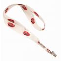 1" Recycled Sublimated Lanyard w/Bulldog Clip