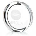 Round Paperweight with Flat Edge