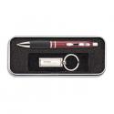 Perfecto Pen & Key Ring Set