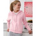 Fruit of the Loom Just for Her Ladies' Full-Zip Hooded Sweatshirt 