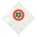 White Beverage Napkin
