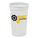 22 oz White Stadium Cup