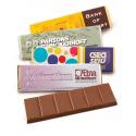 2 oz. Belgian Chocolate Bars w/ 4-Color Custom Wrapper