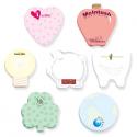 3 x 3 50 sheet Adhesive Die Cut Notepads