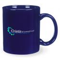 Cobalt Blue 11 oz. C-Handle Ceramic Mug