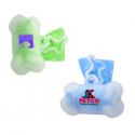 Clear Bone-Shaped Pet Waste Bag Dispenser