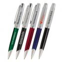 Twist Action Retractable Ballpoint- Jewel Toned 