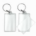 BLANK - Snap-In Rectangle Flat Key Tag