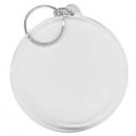 BLANK - Snap-In Large Round Flat Key Tag