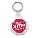 Stop Sign Soft Squeezable Key Tag