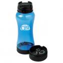 22oz Water Bottle with Secure Container