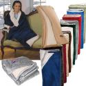 Embroidered Micro Mink Sherpa Blanket (50" x 60") 