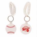 Baseball key chain w/Coil
