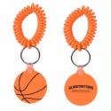 Basketball key chain w/Coil