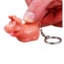 Pig Light key chain