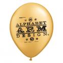 11"Metallic Pearl Neon Colored Latex Balloons